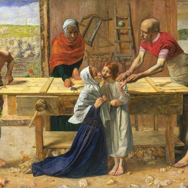 İSA AİLESİNİN EVİNDE “CHRIST IN THE HOUSE OF HIS PARENTS” – MILLAIS